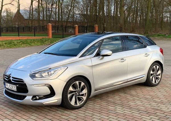Citroen DS5 cena 51500 przebieg: 99140, rok produkcji 2015 z Pleszew małe 154